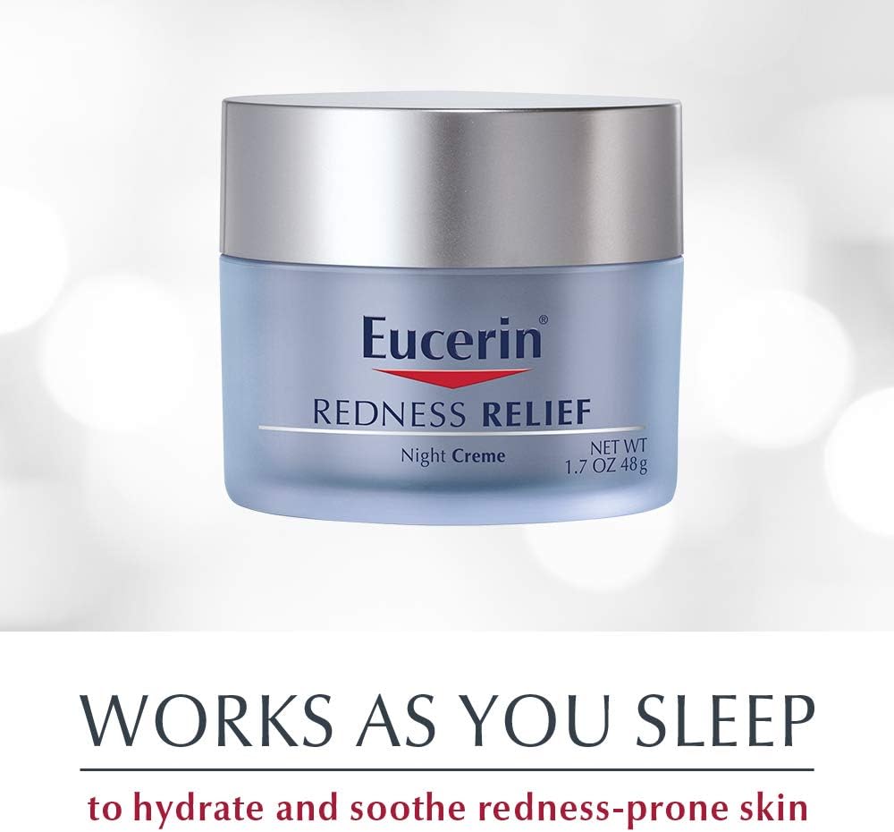 Eucerin, Redness Relief, Night Cream, 48g
