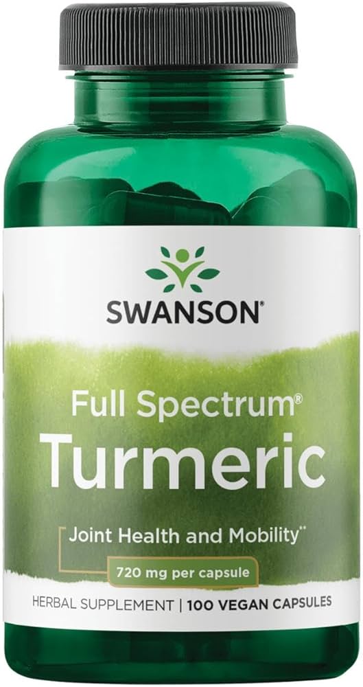 Swanson Full Spectrum Turmeric - Herbal Supplement Supporting Joint Health & Mobility