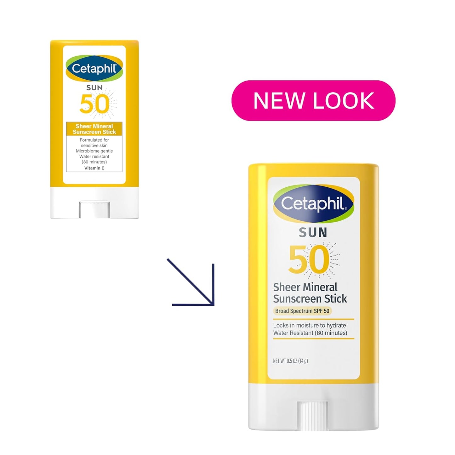 Cetaphil Sun 50 Sheer Mineral Sunscreen Stick 14 g