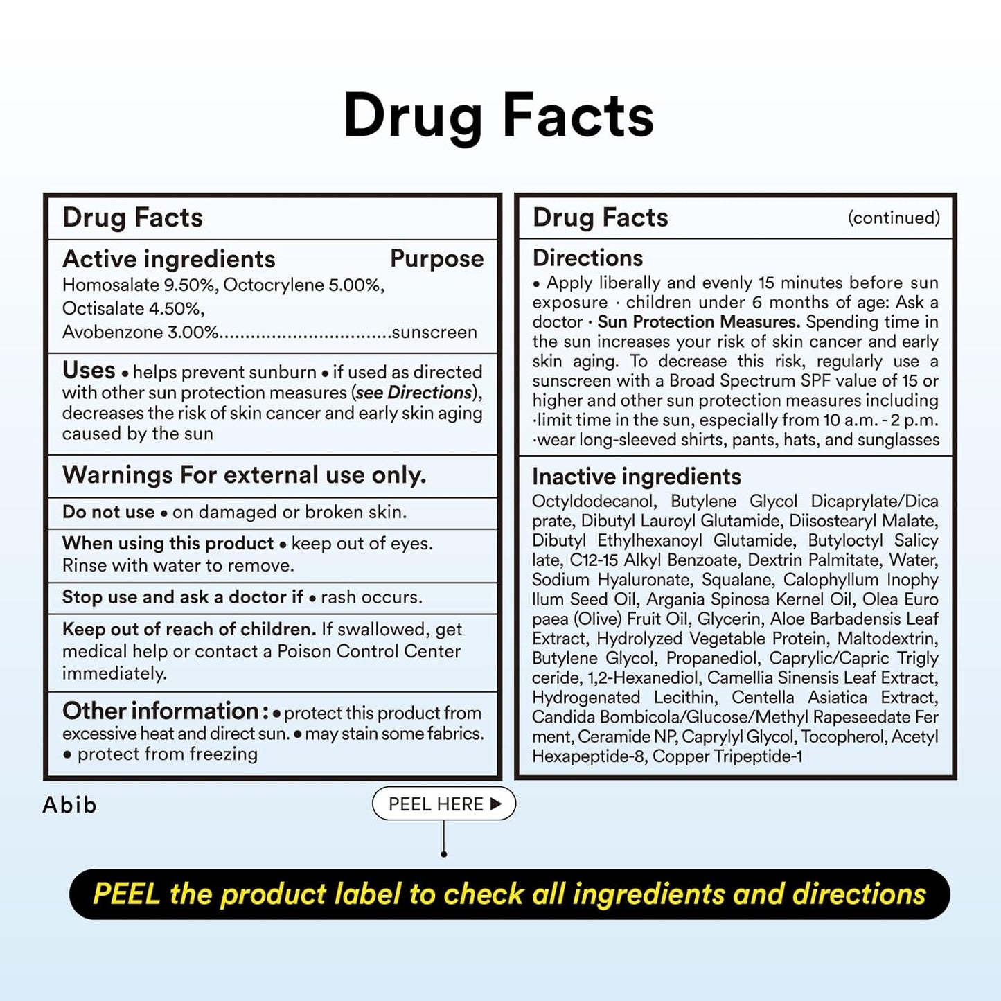 Abib Quick Sunstick Protection Bar SPF50+ 0.77 oz / 22 g (Glowing) | Korean Suncreen Stick Suncare Sunblock, No Whitecast, Protector Solar Barra, Centella Asiatica Extract, Aloe Extract