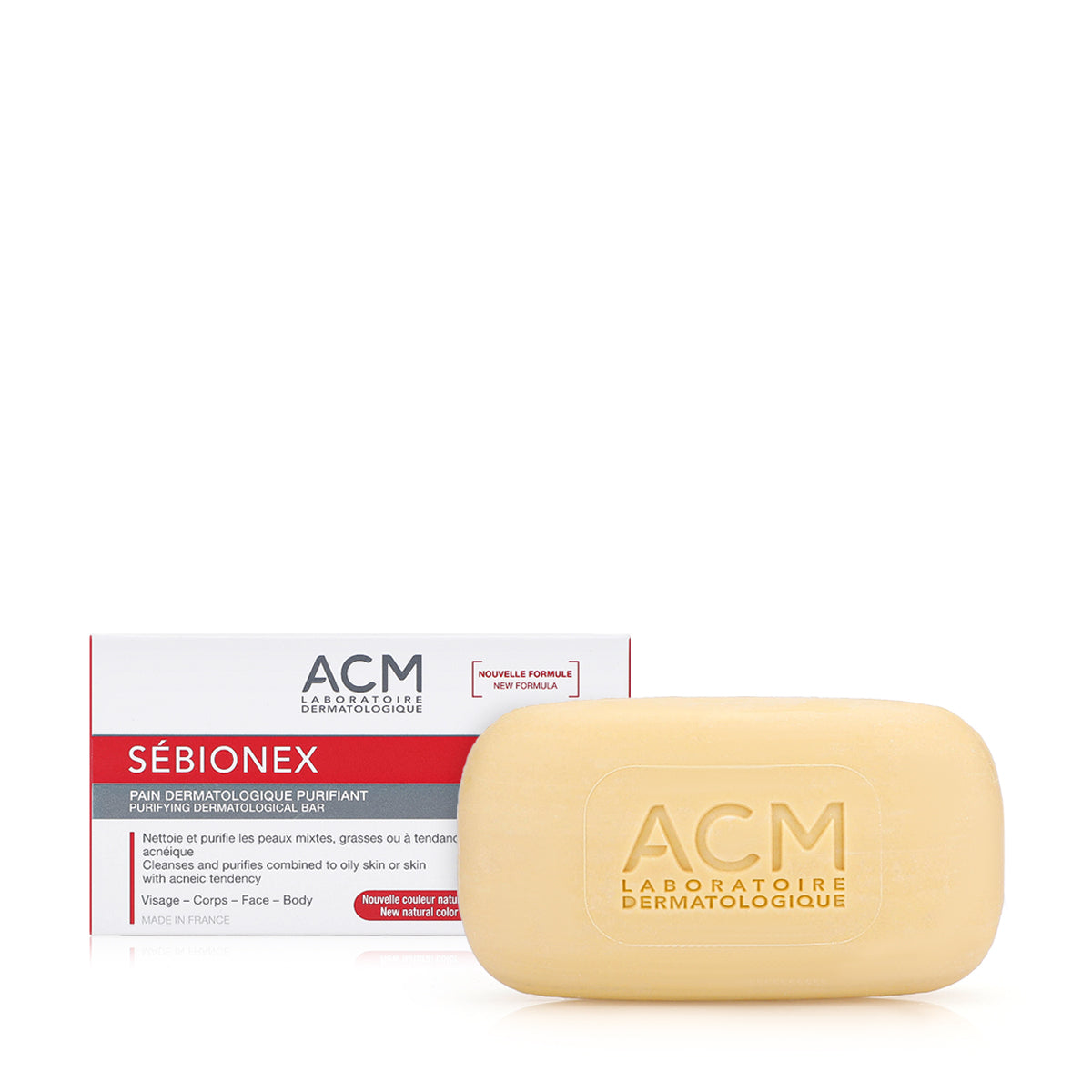ACM SEBIONEX purifying dermatological BAR 100g