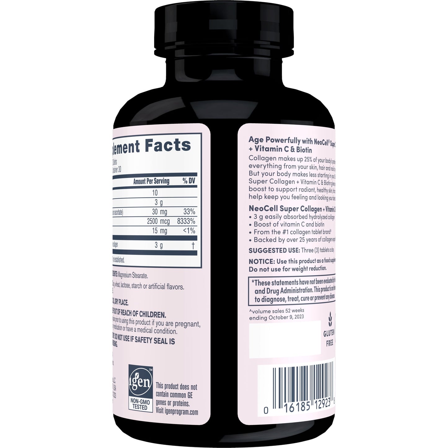 NEOCELLSuperCollagen+Vitamin C & Biotin(For Healthy Skin, Hair, Nails & Joint Support). 180 TABLET