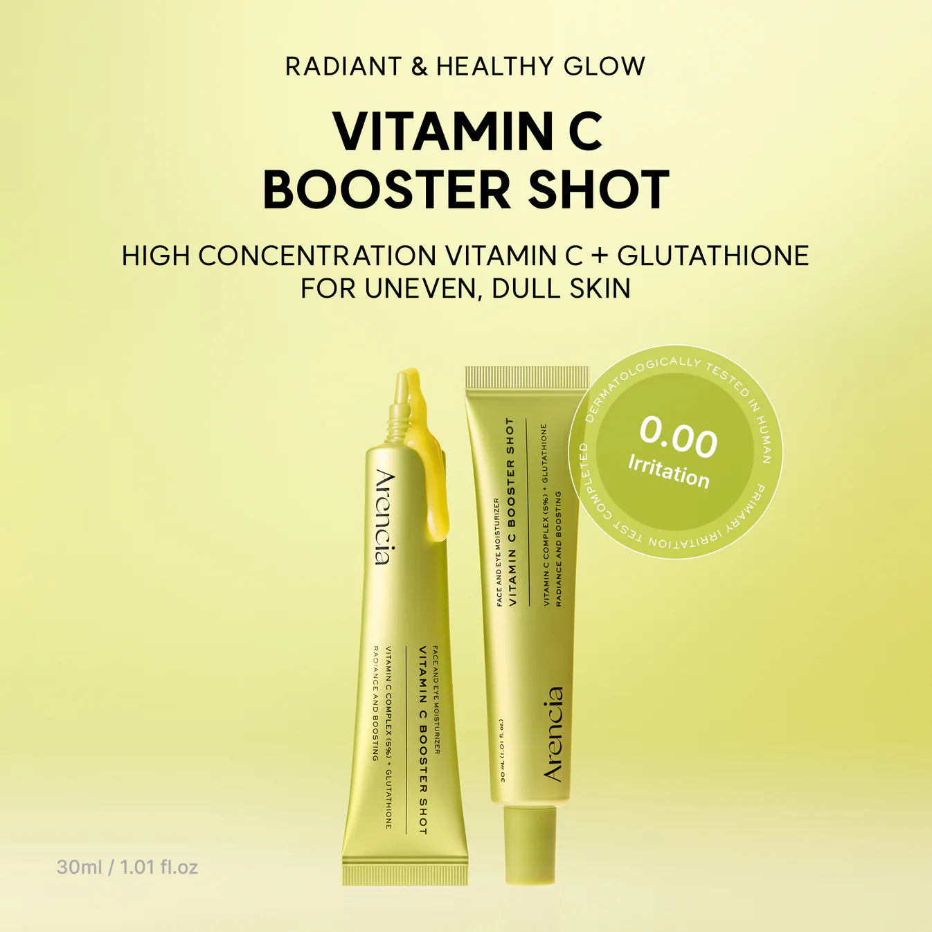 Mochi Glow Starter Duo | Rice Mochi Cleanser & Vitamin C Booster Shot – Arencia