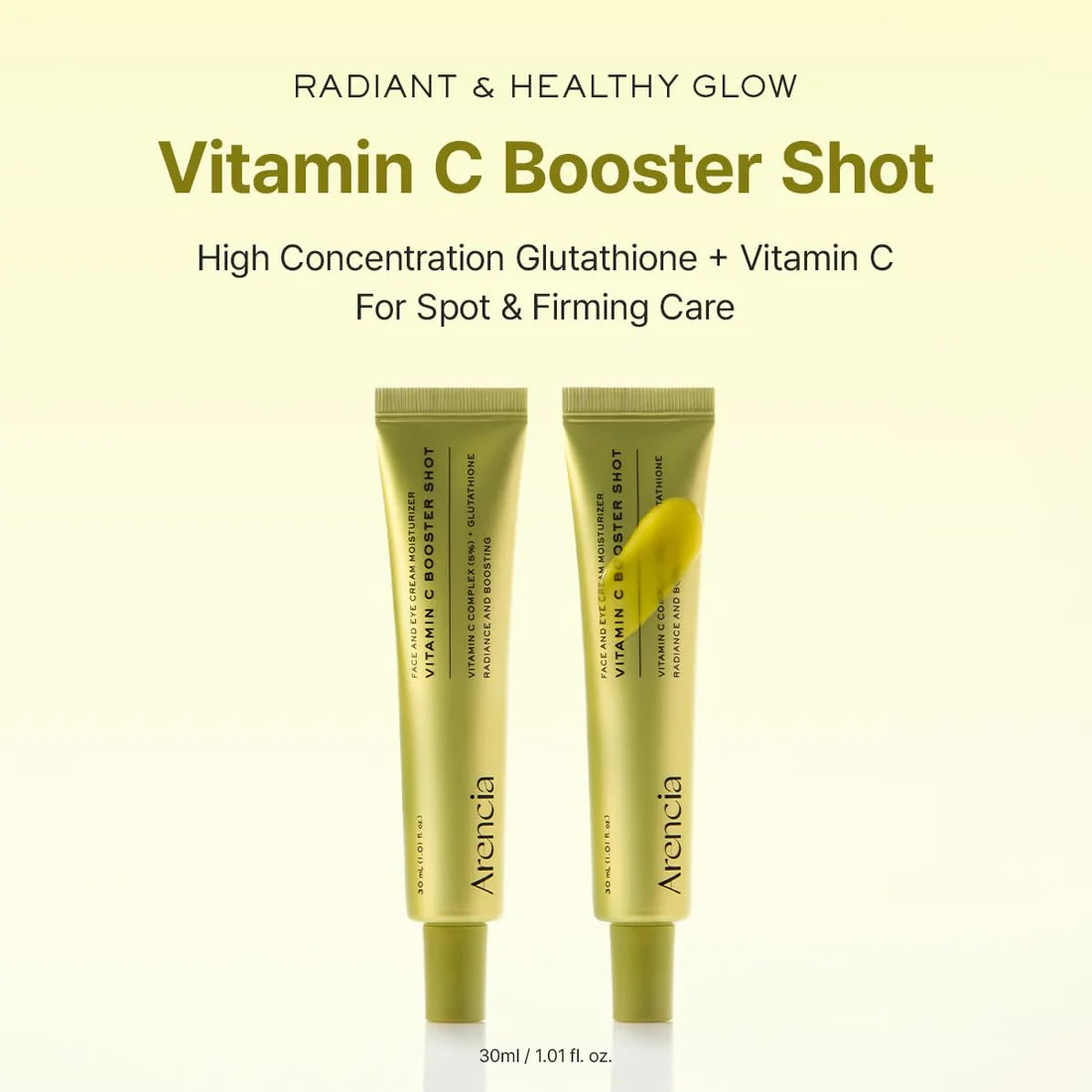 Arencia Vitamin C Booster Skin Brightening and Anti-Wrinkle Injection – 30ml
