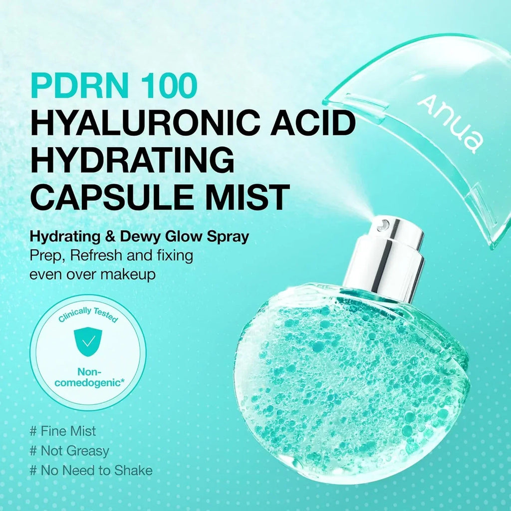 Anua Hyaluronic Acid & PDRN Hydrating Capsule Spray – 30ml