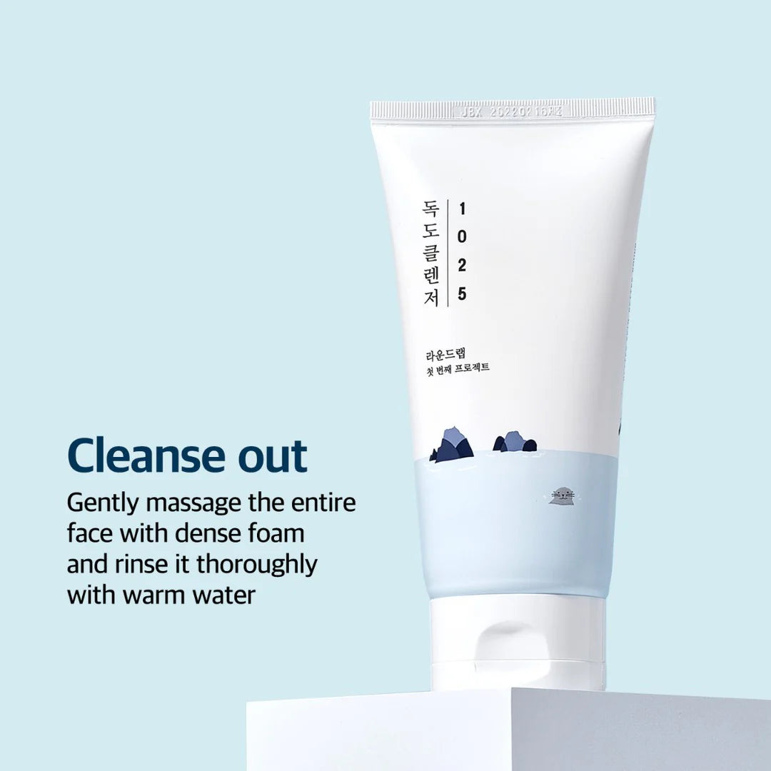 Round Lab 1025 Dokdo Foaming Creamy Cleanser - 150ml