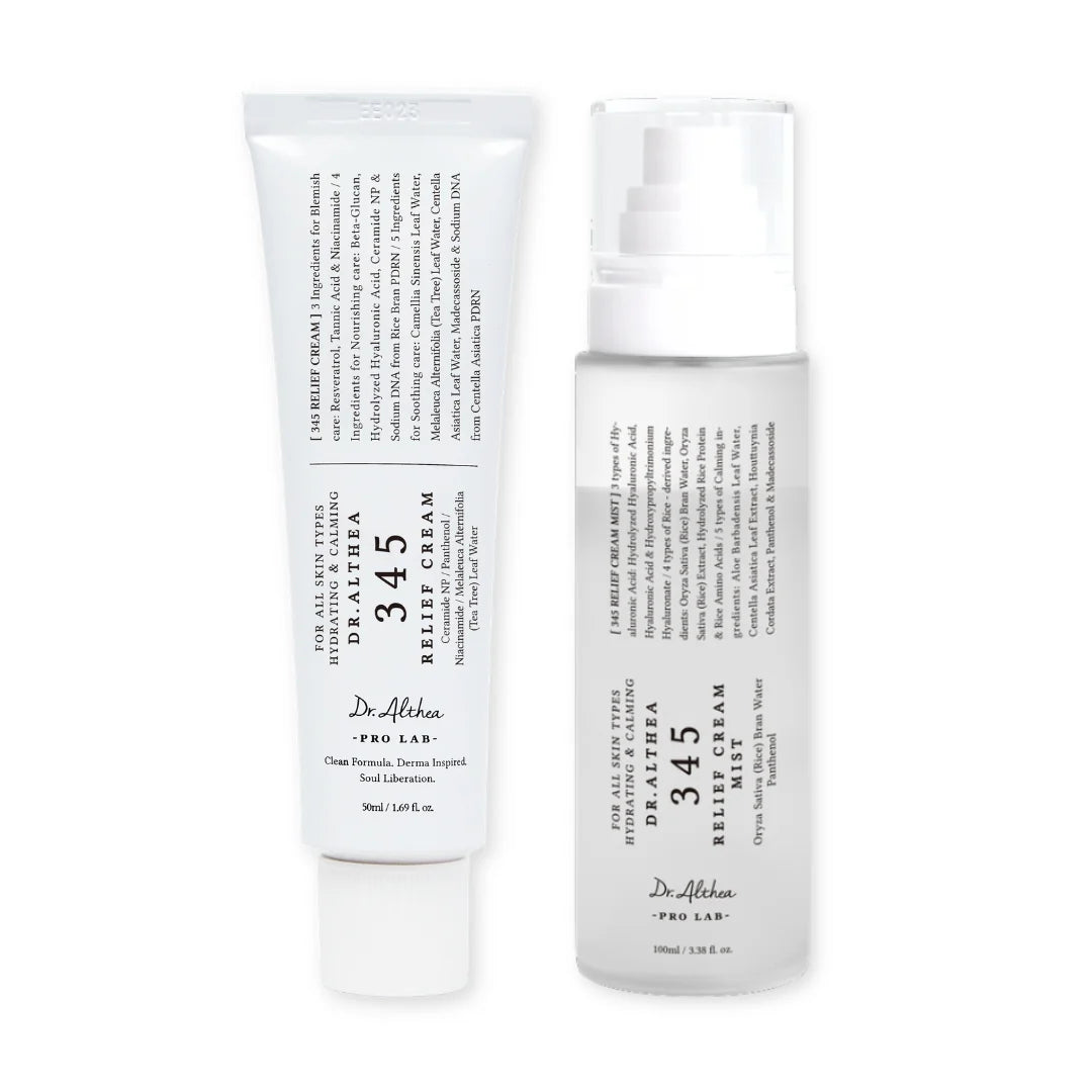 Dr. Althea 345 relief cream & Mist Duo