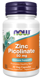 NOW Foods Supplements, Zinc 50 mg, Supports Enzyme Functions*, Immune Support*,