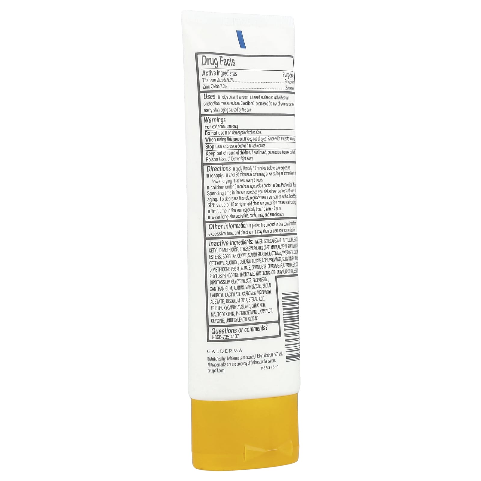 Cetaphil Sun 50 Sheer Mineral Sunscreen Broad Spectrum SPF 50 89 ml