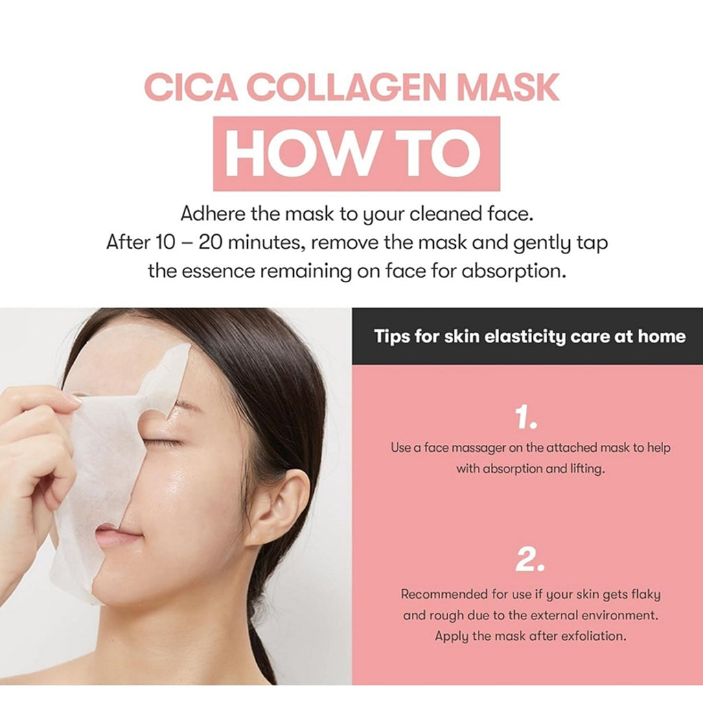 VT Cica Collagen Firming and Hydrating Face Mask - 30 pieces