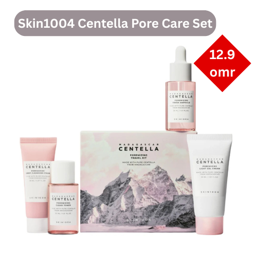 Centella Skin 1004 Travel Set for Pore Control and Deep Cleansing