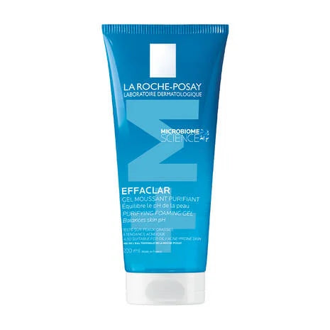 LA ROCHE-POSAY EFFACLAR M Purifying Foaming Gel Balances Skin pH (also suitable for Acne-Prone Skin) 200ml