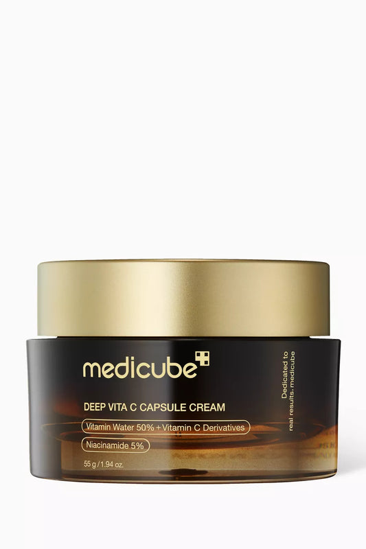 Medicube Vitamin C & Pink PDRN Deep Capsule Cream – Brightening & Firming Skincare Powerhouse