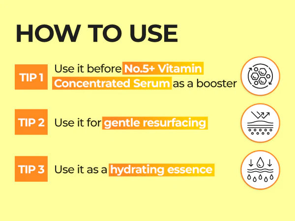 numbuzin No.5 Vitamin Boosting Essential Toner