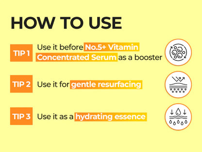 numbuzin No.5 Vitamin Boosting Essential Toner