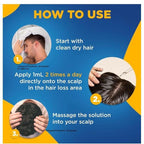 Kirkland Signature,6 Months-Minoxidil 5% Topical Solution Extra Strength Hair Regrowth Treatment for Men