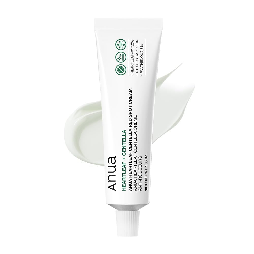 Anua Heartleaf Centella Red Spot Cream, Hydration Face Moisturizer for Skin 15g