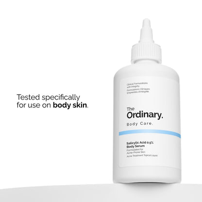 The Ordinary Salicylic Acid 0.5% Body Serum, Exfoliating Treatment for Acne-Prone Skin, 8.1 Fl Oz