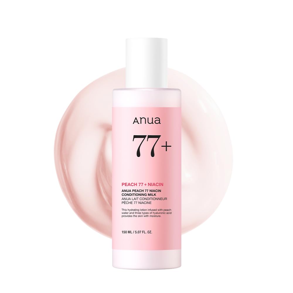 ANUA Peach Niacin Conditioning Lotion, Face Moisturizer with Vitamin B12, 150ml