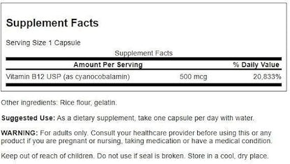 SWANSON  B12  (30 TAB)