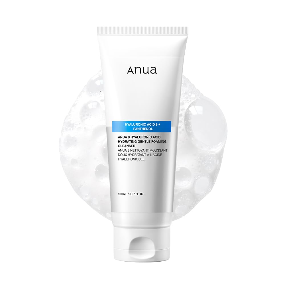 ANUA Hydrating Gentle Foaming Cleanser, (150ml/5.07fl oz.)