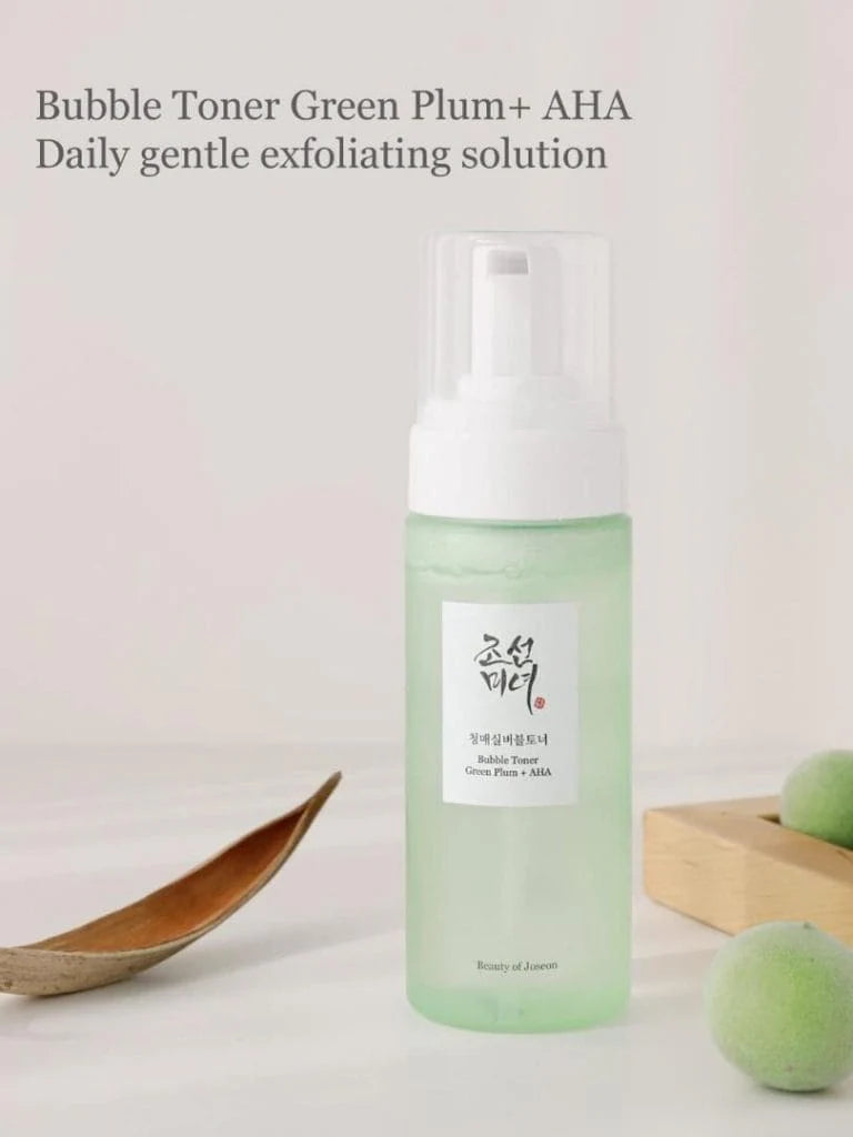 Beauty of Joseon Bubble Toner Green Plum + AHA 150ml