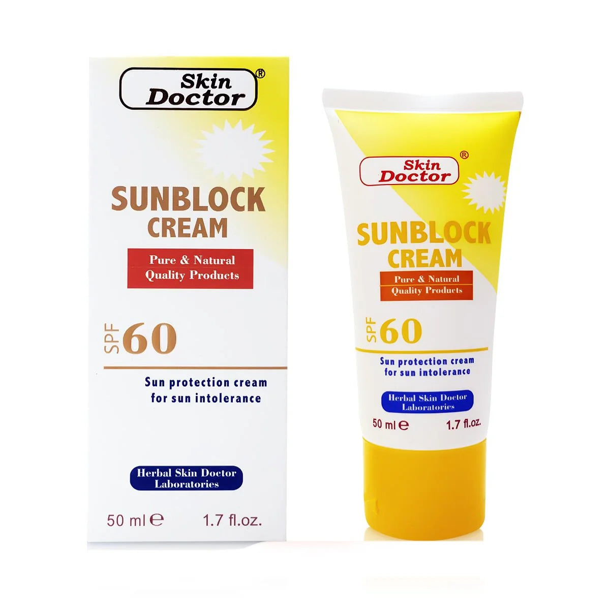 Skin Doctor Sun Block Cream SPF 60 50ml