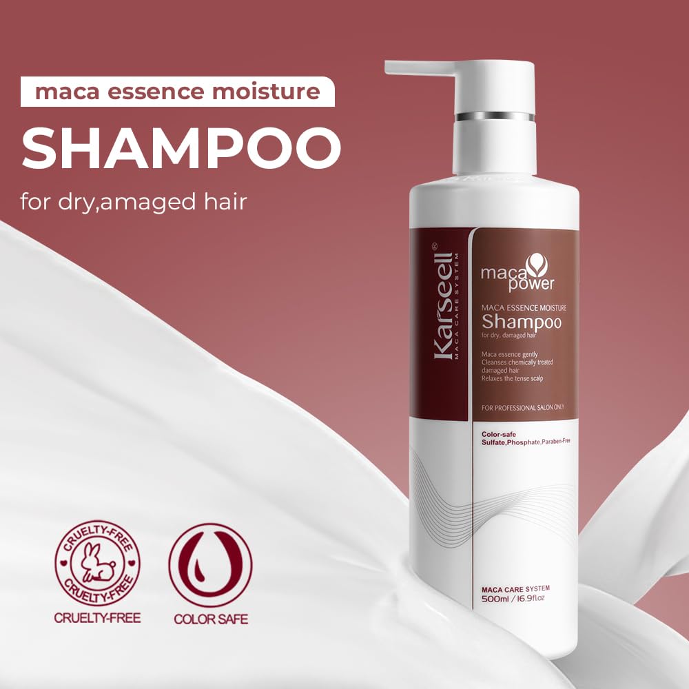Karseell Argan Oil Shampoo Extract Moisturizing Deep Repair Smooth 800 ml