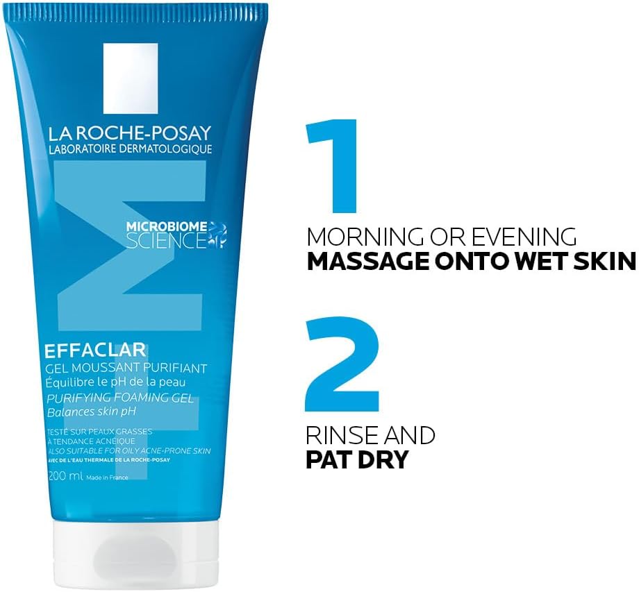 La Roche‑Posay Effaclar Anti‑Blemish System – 3‑Step Acne Control Routine