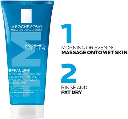 La Roche‑Posay Effaclar Anti‑Blemish System – 3‑Step Acne Control Routine