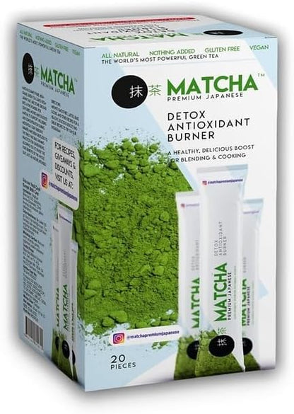 Matcha Latte Japanese Detox Antioxidant Burner