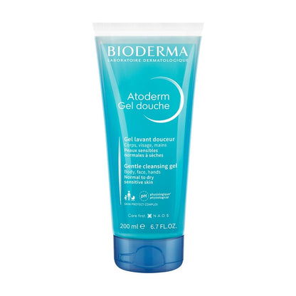 Bioderma Atoderm Shower Gel, Ultra-Gentle & Soap-Free, 200 ml