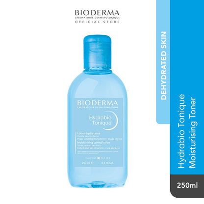 Bioderma Hydrabio Moisturizing Toner, Hydrating Face Toner for Sensitive Dry Skin, 8.45 Fl Oz
