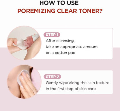 SKIN1004 Madagascar Centella Poremizing Clear Toner – 7.1 fl.oz (210ml) | Exfoliating Toner for Clogged Pores & Sensitive Skin