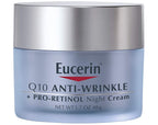 Eucerin, Q10 Revitalize, Night Cream + Coenzyme Q10 + Pro-Retinol, [Fragrance Free], 48g