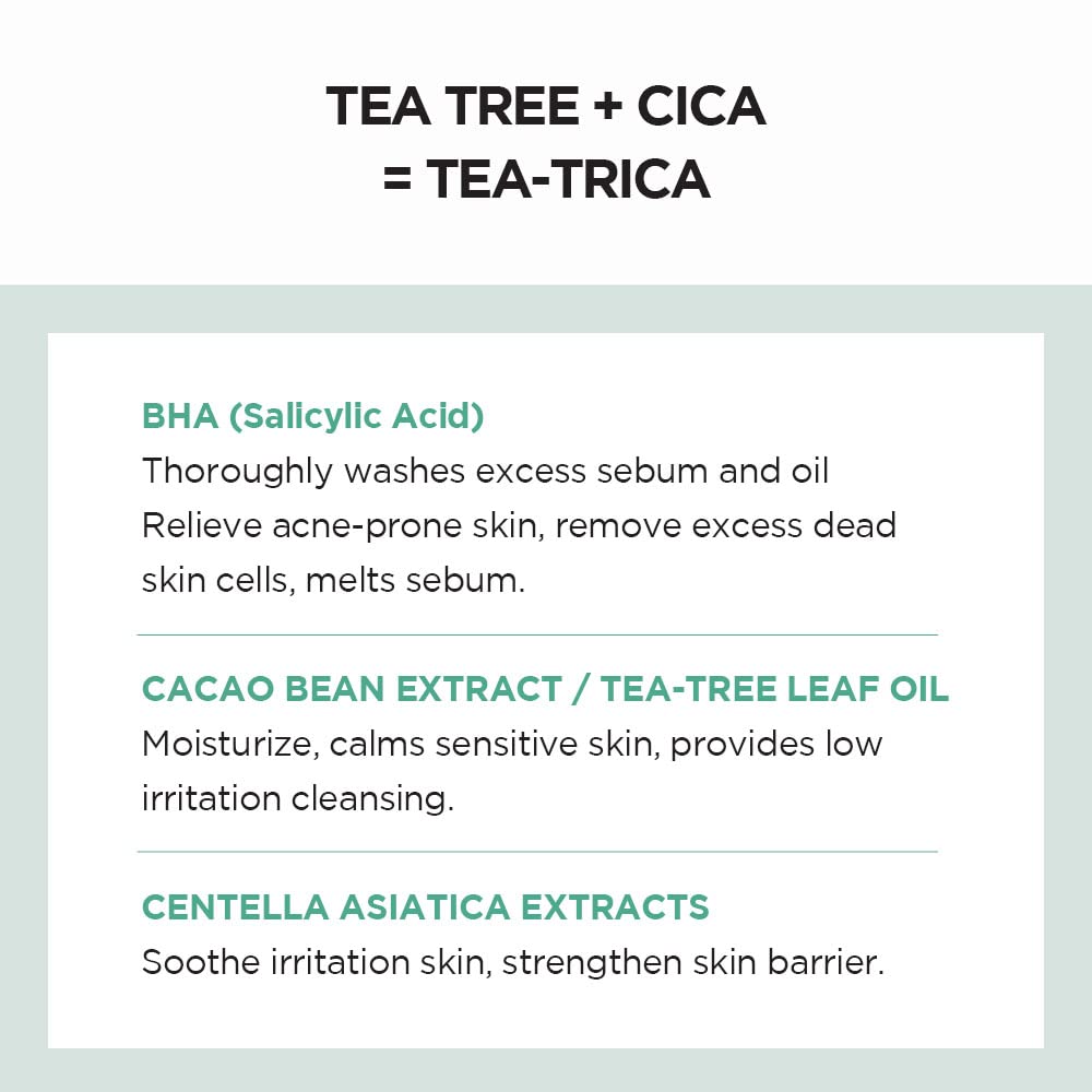 SKIN1004 Madagascar Centella Tea-Trica BHA Foam - 125ml,