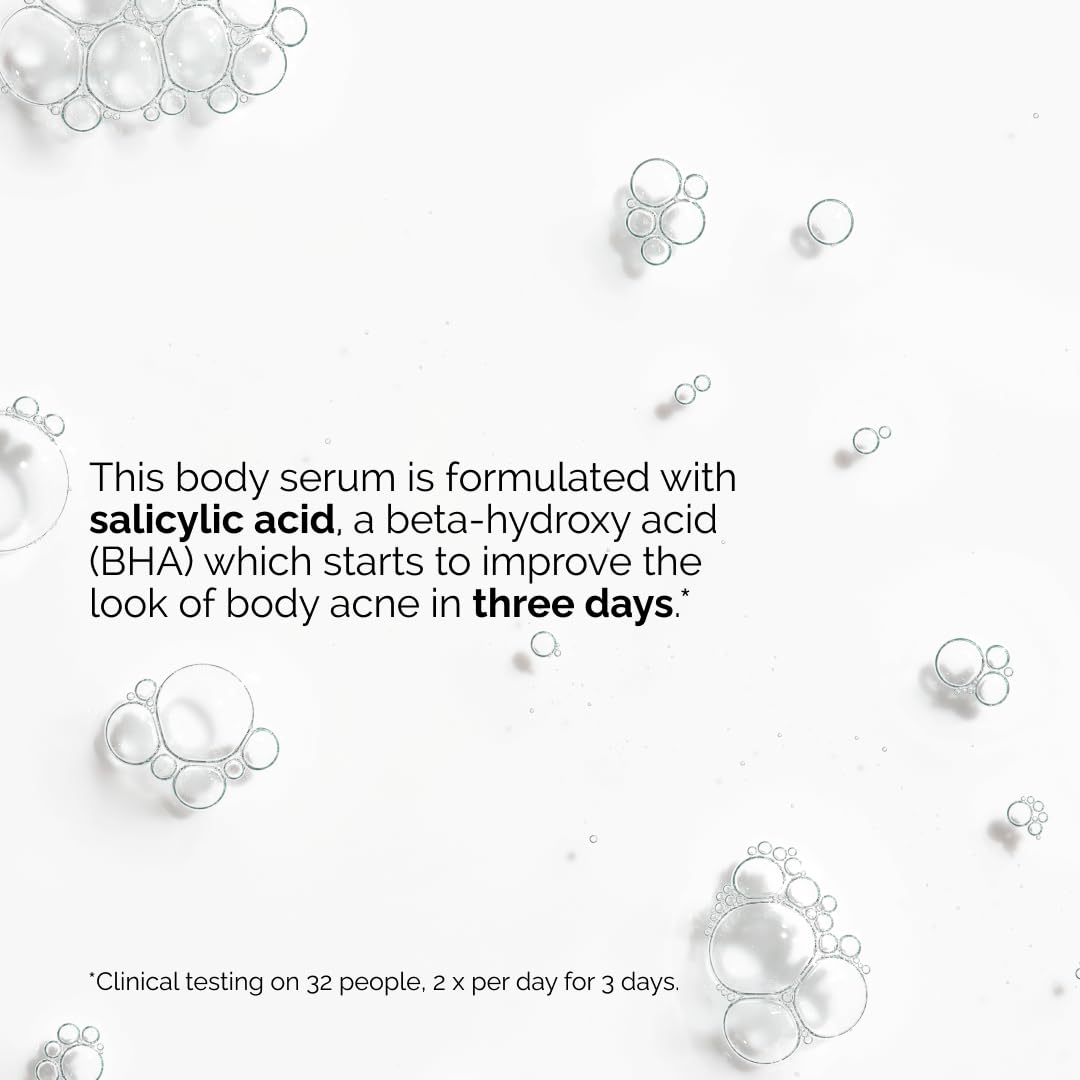The Ordinary Salicylic Acid 0.5% Body Serum, Exfoliating Treatment for Acne-Prone Skin, 8.1 Fl Oz