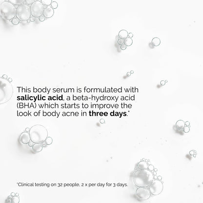 The Ordinary Salicylic Acid 0.5% Body Serum, Exfoliating Treatment for Acne-Prone Skin, 8.1 Fl Oz