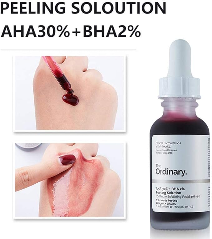 The Ordinary  AHA 30% + BHA 2%  Peeling Solution