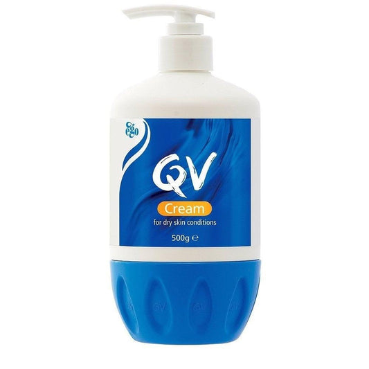 QV  Moisturising Cream  (For Dry, Sensitive or Eczema Prone Skin)  [Fragrance Free]  500 g