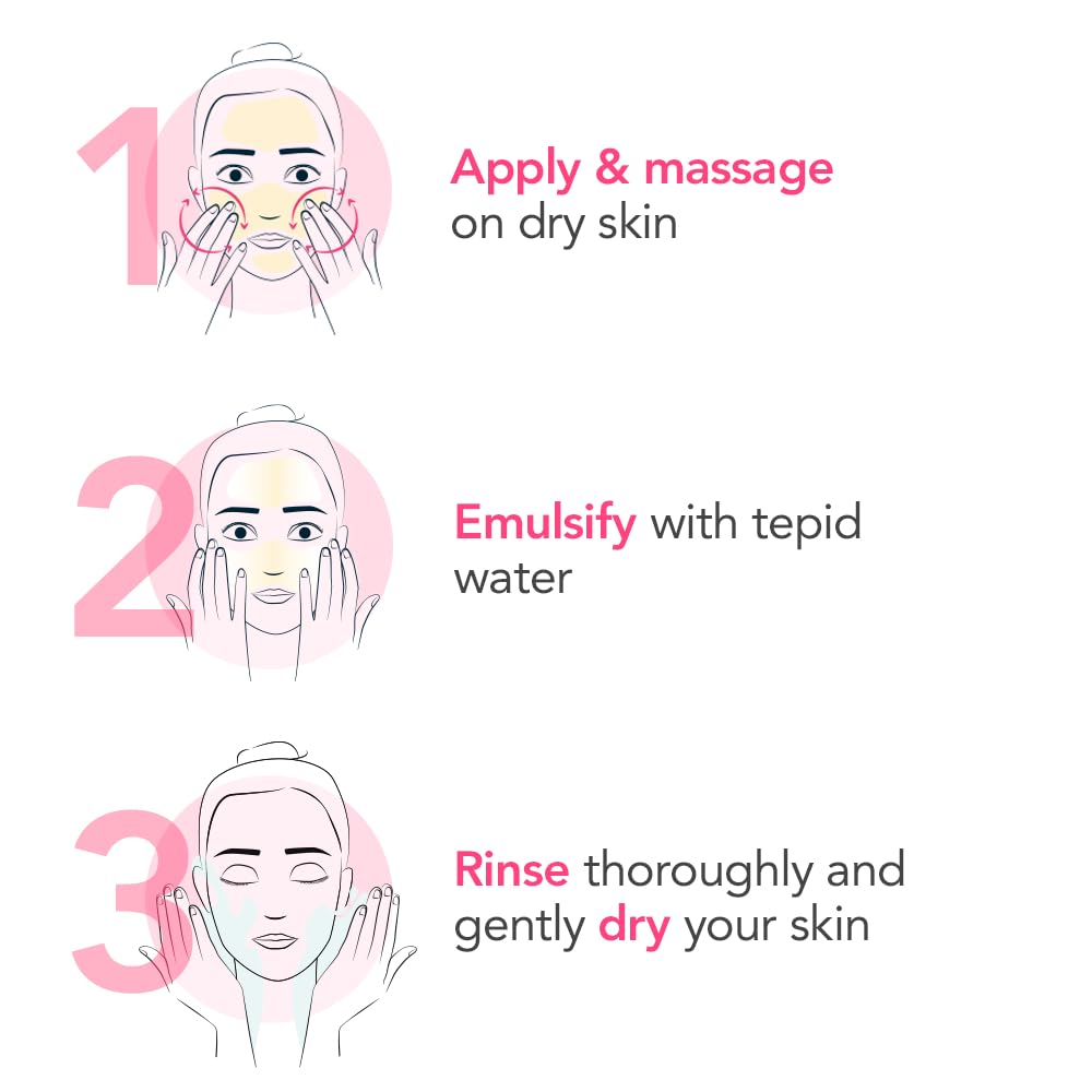 زيت التنظيف بيوديرما سينسيبيو ميسيلار، أول منظف لطيف للوجه بتركيبة ميسيلار صديقة للبيئة، ينظف البشرة بعمق ويهدئها ويغذيها بتركيبة من الزيت إلى الحليب، خالٍ من العطور، 147 مل 