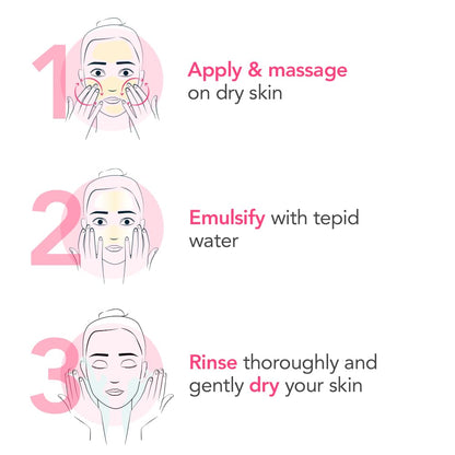 زيت التنظيف بيوديرما سينسيبيو ميسيلار، أول منظف لطيف للوجه بتركيبة ميسيلار صديقة للبيئة، ينظف البشرة بعمق ويهدئها ويغذيها بتركيبة من الزيت إلى الحليب، خالٍ من العطور، 147 مل 