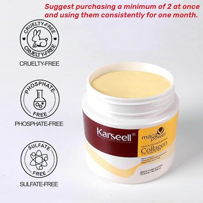 Karseell  Maca Essence Repair  Collagen  For Dry, Damaged Hair