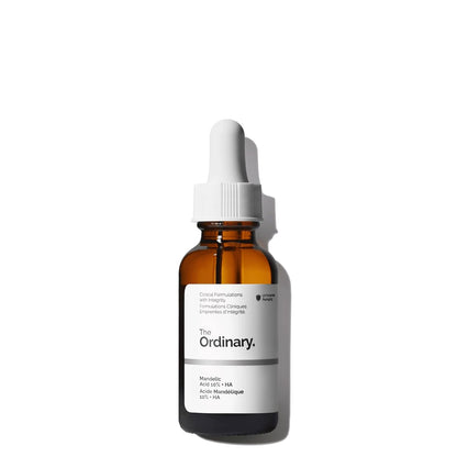 The Ordinary Mandelic Acid 10% + Hyaluronic Acid, Gentle Exfoliating Serum for Clarity and Hydration, 1 Fl Oz
