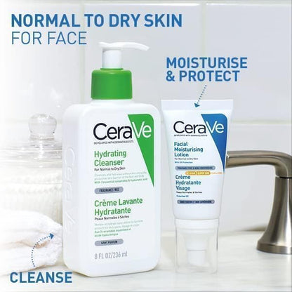 CeraVe Facial Moisturising Lotion For Normal to Dry Skin