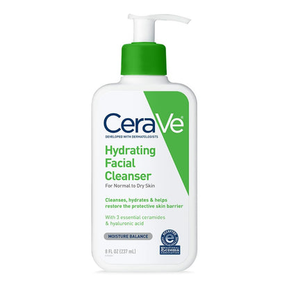 CeraVe Hydrating Facial Cleanser | For Dry and Sensitive Skin