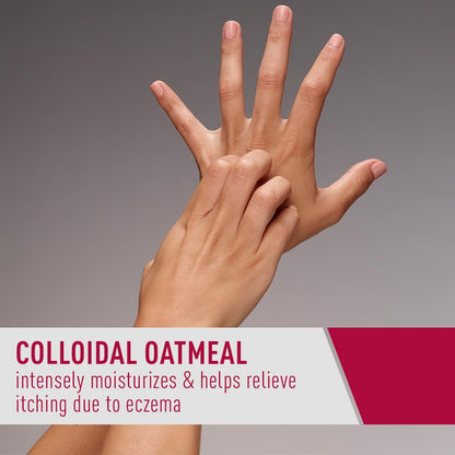 زيت كريمي CeraVe Eczema Relief يرطب البشرة على الفور ويساعد في تخفيف الحكة الناتجة عن الإكزيما. 236 مل