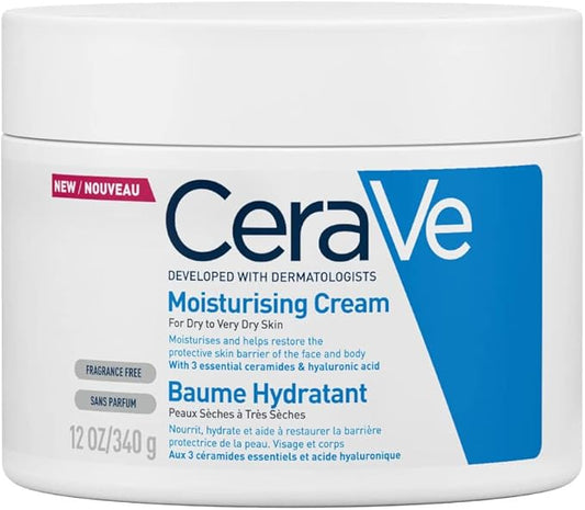 CeraVe Moisturising Cream (For Dry to Very Dry Skin) 340g