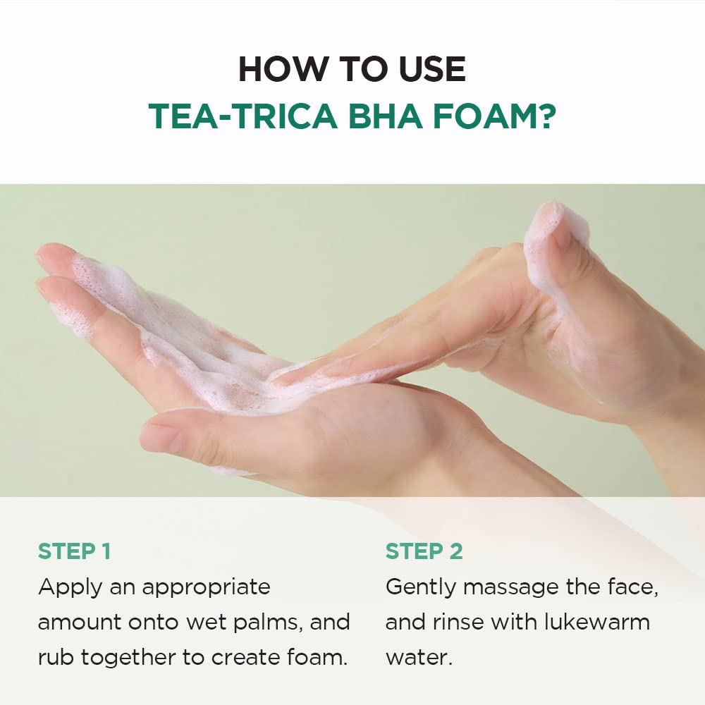 SKIN1004 Madagascar Centella Tea-Trica BHA Foam - 125ml,