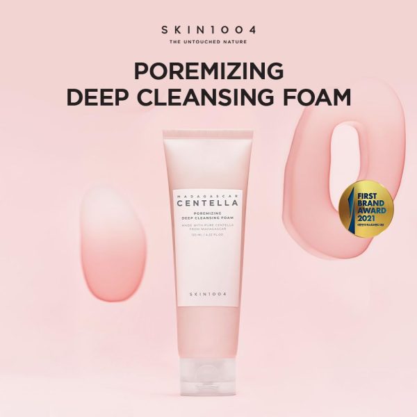 SKIN1004 Madagascar Centella Tone Brightening Cleansing Gel Foam – 120ml